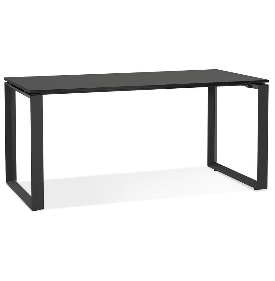 Bureau design BAKUS bois et métal noir - 160x80 cm