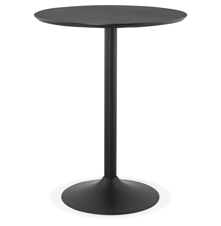 Table haute OSTERIA Ø 90 cm, Noir