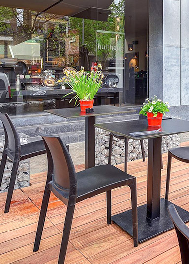 Mobilier de terrasse pour chr